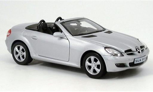 Modellautos Mercedes Classe SLK 1/24 Welly SLK 350 silber 1:24 Mercedes Classe SLK 1/24 Welly SLK 350 silber 1:24 modellautos