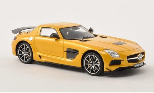 Mercedes B Black Series 1/43 Minichamps AMG (C197) gelb 2013 modellautos