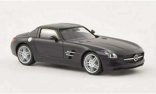Mercedes SLS Coupe 1/87 Herpa AMG (C197) matt-schwarz modellautos