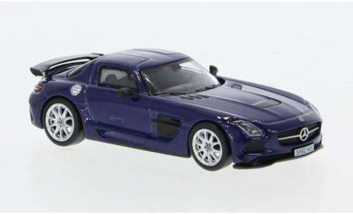 Mercedes SLS 1/64 Tarmac Works AMG Coupe bla 1:64 modellautos