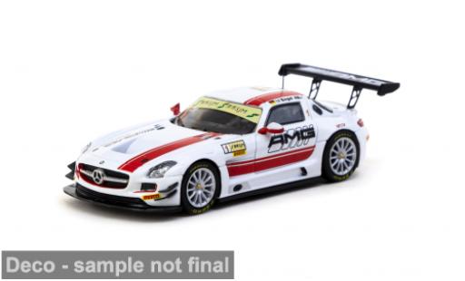 Mercedes SLS 1/64 Tarmac Works AMG GT3 FIA GT World Cup Macau GT Cup 2015 AMG Driving Academy #1 M.Engel 1:64 modellautos