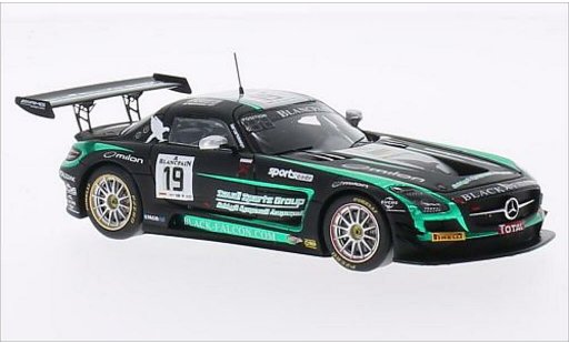Mercedes SLS GT3 1/43 Spark AMG No.19 Black Falcon 24h Spa 2014 modellautos