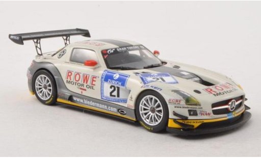 Mercedes SLS GT3 1/43 Minichamps AMG No.21 Rowe Racing 24h Nurburgring 2012 /Bullitt modellautos