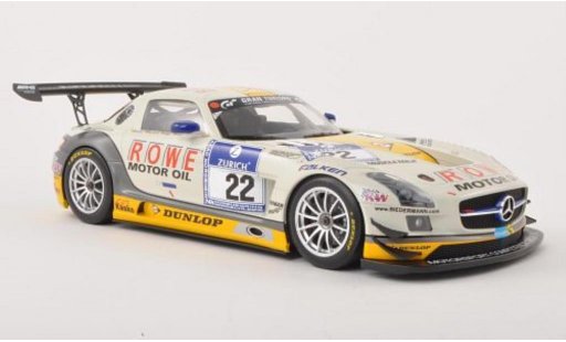 Mercedes SLS GT3 1/18 Minichamps AMG No.22 Rowe Racing 24h Nurburgring 2013 /Bastian modellautos