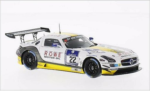 Mercedes SLS GT3 1/43 Spark AMG No.22 Rowe Racing 24h Nurburgring 2014 /M.Engel modellautos