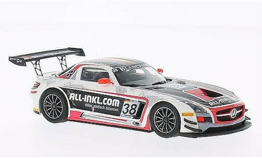 Mercedes SLS GT3 1/43 Minichamps AMG No.38 All-Inkl.Com. Munnich Motorsport FIA GT1 Weltmeister 2012 /Winkelhock modellautos