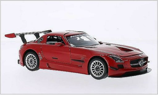 Mercedes SLS GT3 1/24 Motormax AMG rot modellautos