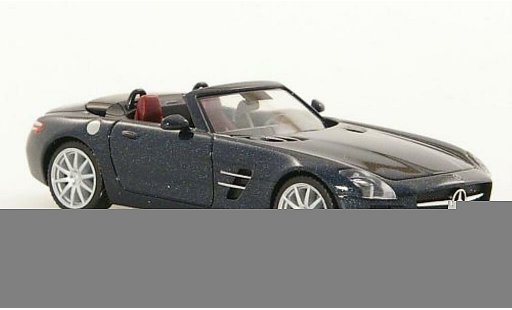 Mercedes SLS Roadster 1/87 Herpa AMG (R197) blau 2011 modellautos