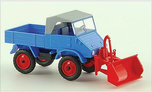 Mercedes Unimog 406-425 1/87 Epoche 411 blau modellautos