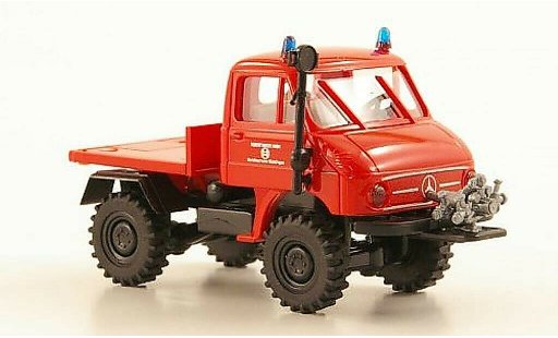 Mercedes Unimog 406-425 1/87 Brekina 411 Werksfeuerwehr Bosch modellautos