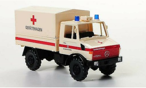 Mercedes Unimog Base 1/87 Wiking U 1300 L DRK Geratewagen modellautos