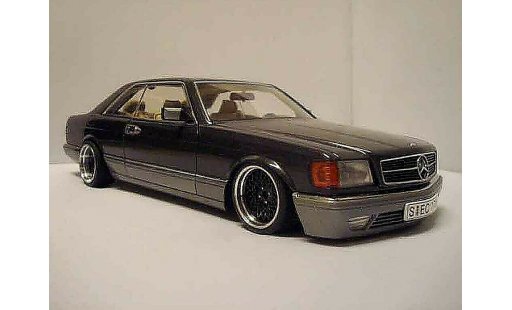 Mercedes 500 Coupe 1/18 Autoart jantes 16 bbs modellautos