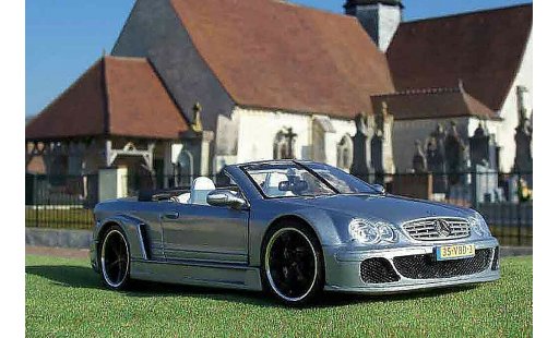 Mercedes Classe CL AMG DTM cabriolet 1/18 Maisto K street grau modellautos