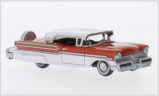 Mercury Turnpike Base 1/87 Oxford rot/weiss 1957 modellautos