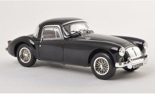 MG A Coupe 1/43 Norev schwarz LHD 1956 modellautos