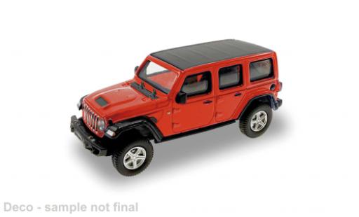 Jeep Wrangler 1/87 Micro City 87 rot 2017 1:87 modellautos