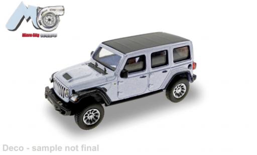 Modellautos Jeep Wrangler 1/87 Micro City 87 silber 2017 1:87 Jeep Wrangler 1/87 Micro City 87 silber 2017 1:87 modellautos