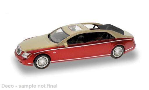 Modellautos Maybach 62 1/87 Micro City 87 S rot/gold 2002 1:87 Maybach 62 1/87 Micro City 87 S rot/gold 2002 1:87 modellautos
