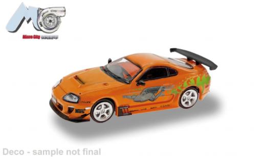 Modellautos Toyota Supra 1/87 Micro City 87 orange 1:87 Toyota Supra 1/87 Micro City 87 orange 1:87 modellautos