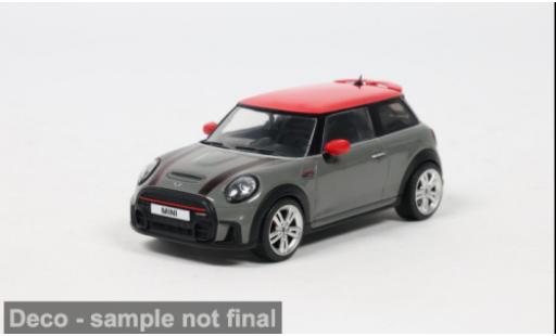 Mini Cooper 1/43 Solido JCW grau/rot 2023 1:43 modellautos