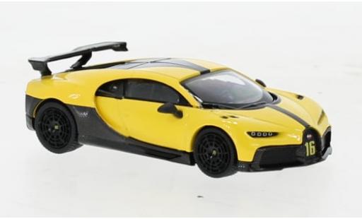Bugatti Chiron 1/64 Mini GT Pur Sport gelb 1:64 modellautos