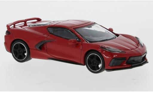 Chevrolet Corvette 1/64 Mini GT (C8) Stingray rot RHD 2020 modellautos