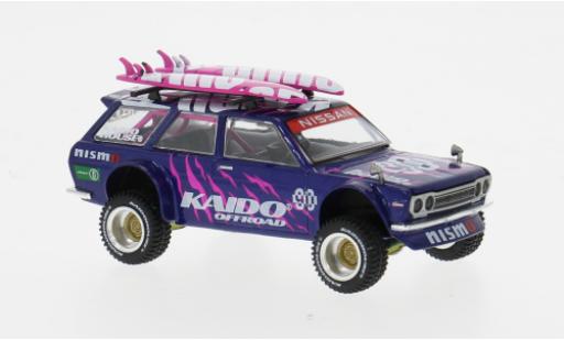 Modellautos Datsun 510 1/64 Mini GT 4x4 Wagon violett/pink 1969 1:64 Datsun 510 1/64 Mini GT 4x4 Wagon violett/pink 1969 1:64 modellautos