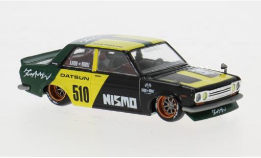 Modellautos Datsun 510 1/64 Mini GT schwarz/gelb 1969 1:64 Datsun 510 1/64 Mini GT schwarz/gelb 1969 1:64 modellautos