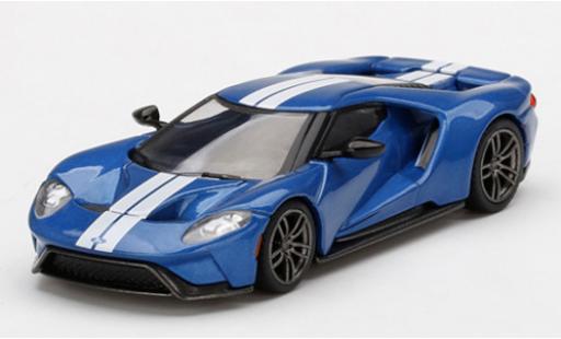 Modellautos Ford GT 1/64 Mini GT mettalic blau Ford GT 1/64 Mini GT mettalic blau modellautos