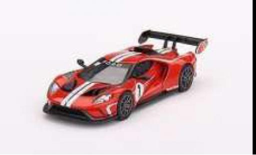 Modellautos Ford GT 1/64 Mini GT MK II rot/Dekor 1:64 Ford GT 1/64 Mini GT MK II rot/Dekor 1:64 modellautos