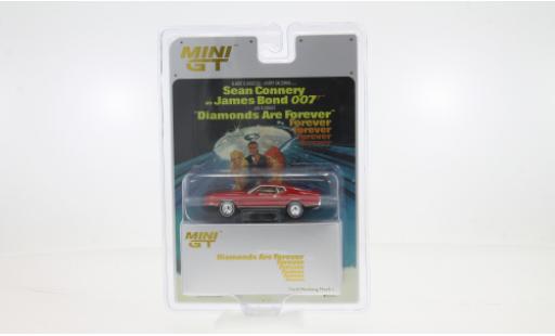 Ford Mustang 1/64 Mini GT Mach 1 rot 1:64 modellautos