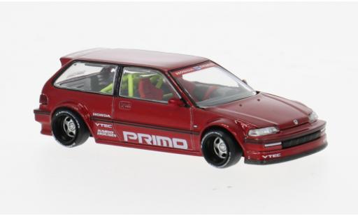 Modellautos Honda Civic 1/64 Mini GT (EF) rot 1987 1:64 Honda Civic 1/64 Mini GT (EF) rot 1987 1:64 modellautos