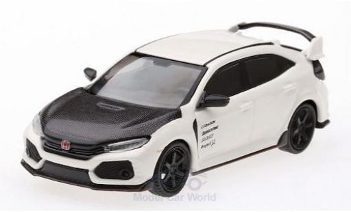 Modellautos Honda Civic 1/64 Mini GT Type R (FK8) weiss/carbon Honda Civic 1/64 Mini GT Type R (FK8) weiss/carbon modellautos