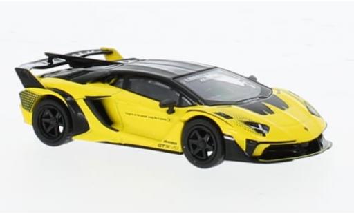 Modellautos Lamborghini Aventador 1/64 Mini GT GT EVO LB-Silhouette Works gelb 1:64 Lamborghini Aventador 1/64 Mini GT GT EVO LB-Silhouette Works gelb 1:64 modellautos