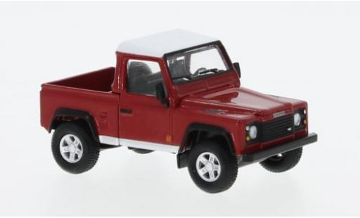 Land Rover Defender 1/64 Mini GT 90 Pick Up rot/weiss 1:64 modellautos