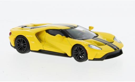 Ford GT 1/64 Mini GT jaune modellautos