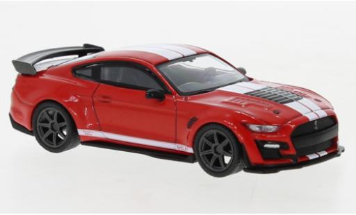 Shelby GT 500 1/64 Mini GT Ford Mustang SE Widebody rouge modellautos