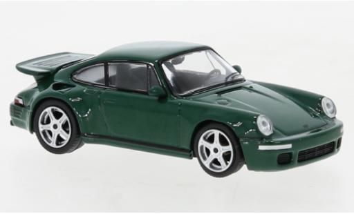 Modellautos Ruf CTR 1/64 Mini GT Porsche RUF Anniversaire vert foncé Ruf CTR 1/64 Mini GT Porsche RUF Anniversaire vert foncé modellautos