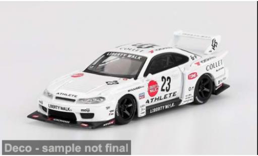 Modellautos Nissan Silvia 1/64 Mini GT S15 LB-Super Silhouette Athlete weiss 2024 1:64 Nissan Silvia 1/64 Mini GT S15 LB-Super Silhouette Athlete weiss 2024 1:64 modellautos