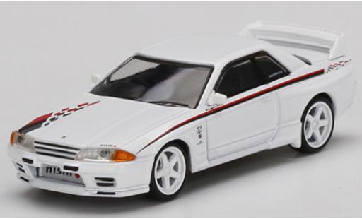 Modellautos Nissan Skyline 1/64 Mini GT GT-R (R32) Nismo S-Tune weiss/Dekor RHD Nissan Skyline 1/64 Mini GT GT-R (R32) Nismo S-Tune weiss/Dekor RHD modellautos