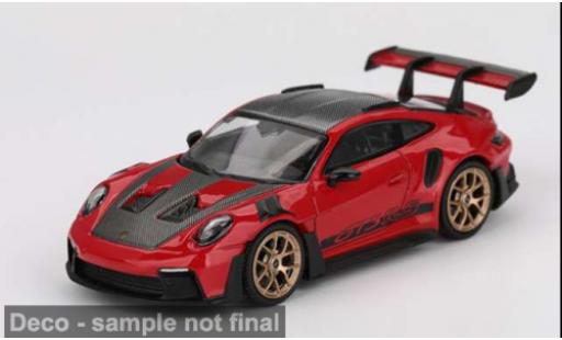 Porsche 992 1/64 Mini GT 911  GT RS Weissach Packaging rot 2022 1:64 modellautos