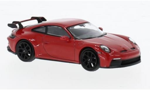 Porsche 992 GT3 1/64 Mini GT 911  rot 1:64 modellautos