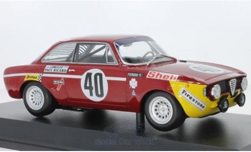 Alfa Romeo GT 1/18 Minichamps A 1300 Junior No.40 24h Paul Ricard 1971 G.Piccini/G.Chasseuil modellautos