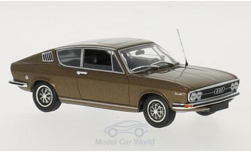 Modellautos Audi 100 1/43 Minichamps Coupe mettalic braun 1969 Audi 100 1/43 Minichamps Coupe mettalic braun 1969 modellautos