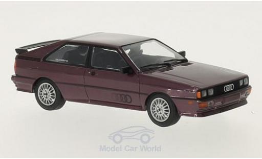Modellautos Audi Quattro 1/43 Minichamps quattro mettalic lila 1980 Audi Quattro 1/43 Minichamps quattro mettalic lila 1980 modellautos