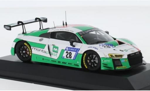 Audi R8 1/43 Minichamps LMS No.28 Sport Team Land 24h N&uuml;rburgring 2017 1:43 modellautos