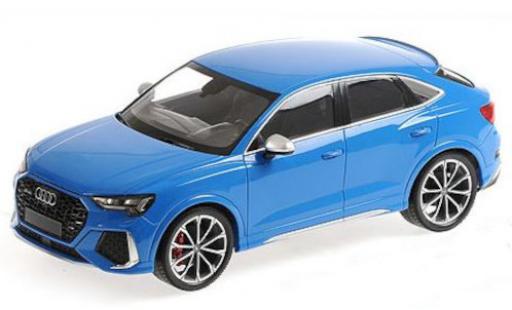Modellautos Audi RS Q3 1/18 Minichamps Sportback (F3) blau 2019 Audi RS Q3 1/18 Minichamps Sportback (F3) blau 2019 modellautos