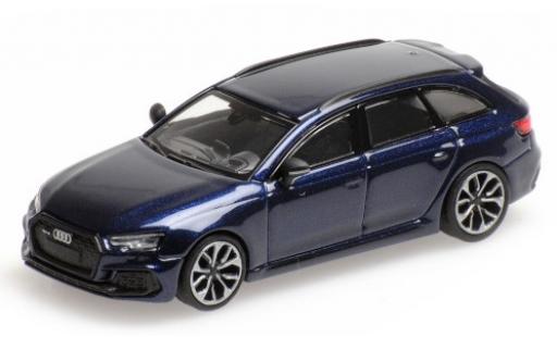 Modellautos Audi RS4 1/87 Minichamps Avant (B9) mettalic blau 2018 Audi RS4 1/87 Minichamps Avant (B9) mettalic blau 2018 modellautos