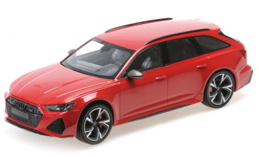 Modellautos Audi RS6 1/18 Minichamps Avant mettalic rot 2019 Audi RS6 1/18 Minichamps Avant mettalic rot 2019 modellautos