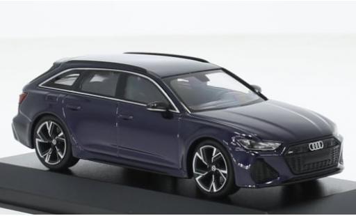 Modellautos Audi RS6 1/43 Minichamps Avant metallise violett 2019 1:43 Audi RS6 1/43 Minichamps Avant metallise violett 2019 1:43 modellautos